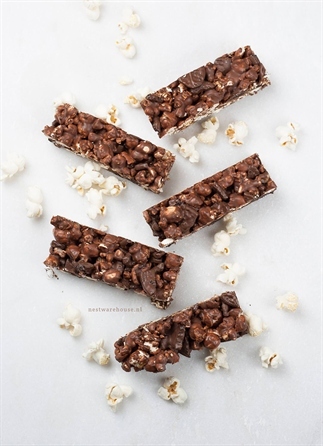 Chocolade oreo popcorn repen