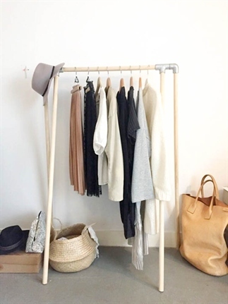 DIY kapstok in minimalistische stijl