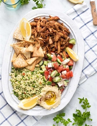 Kipdöner uit de oven