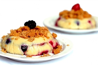 Recept: Omgekeerde trifle van custardpudding