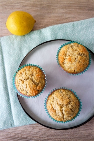 Recept voor citroen-maanzaad muffins