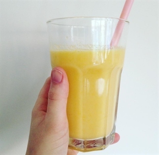 Smoothie met sinaasappel