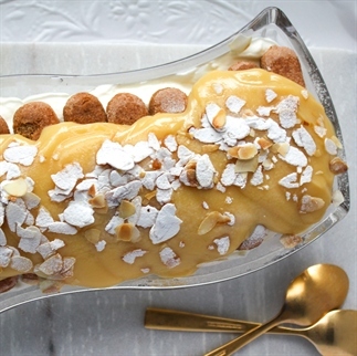 Tiramisu met tokkelroom