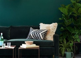 10x interieurs met een groene muur
