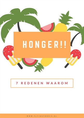 7x redenen voor Honger