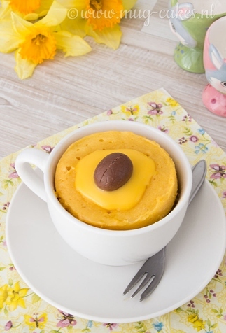 Advocaat mug cake