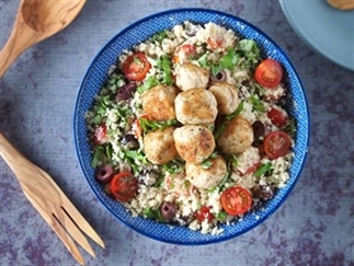 Bloemkool Couscous met ballen!