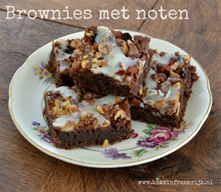 Glutenvrij brownies met noten
