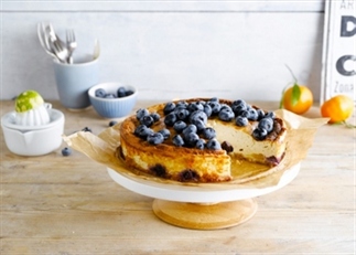 Jammie! Blueberry cheesecake
