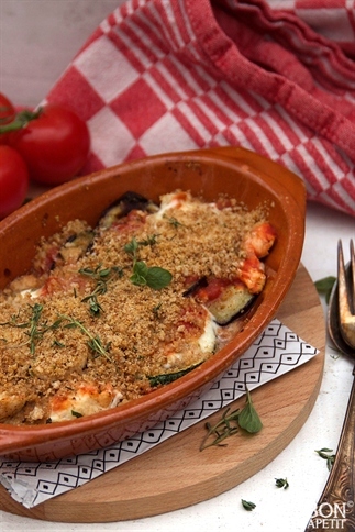 OVERHEERLIJKE OVENSCHOTEL KIP PARMIGIANA!
