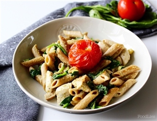 Pasta pesto (vegan)