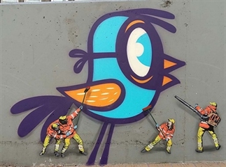 Street Art kleurt Belgische badplaats Oostende