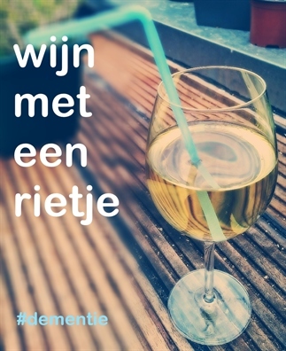 Wijn met een rietje