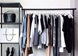 5 tips om van je kledingrek 'n eyecatcher te make