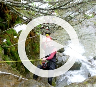 Canyoning in de Oostenrijkse sneeuw