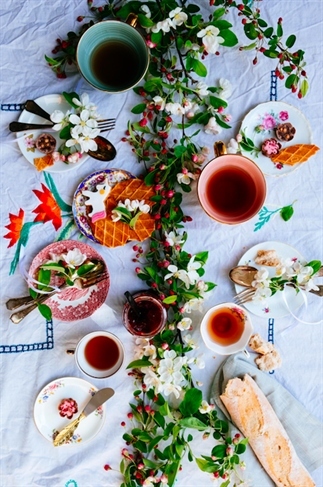 Je tafel stylen met bloesem