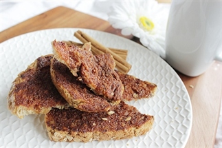 Knapperige kaneel toast