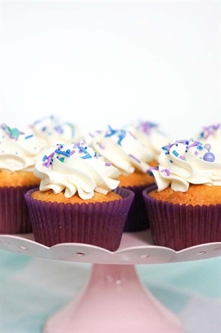 Kokos vanille cupcakes