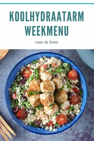 Koolhydraatarm Weekmenu