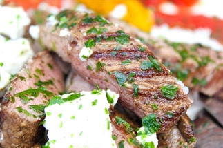 Lamssteak met garam masala