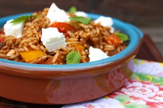 Orzo salade