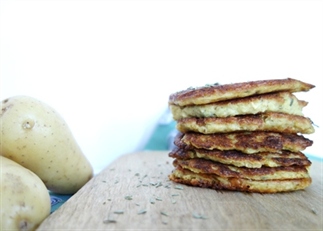 Pancakes van Malta aardappelen