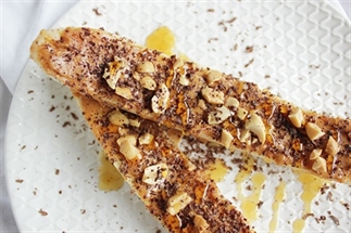 Perfecte snack : bananasplit