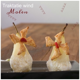 Traktatie windmolen.