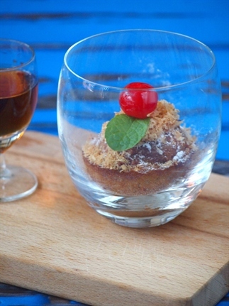 Tropische Rum gebakjes