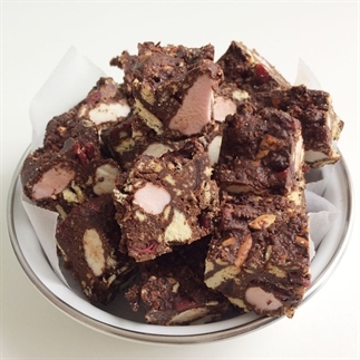 Vegan rocky road