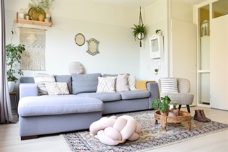 Binnenkijken in Mirjam’s hoekwoning