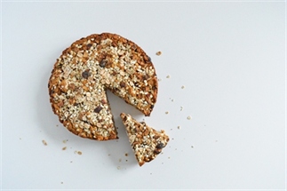 Cannellini-muesli cake met rozijnen