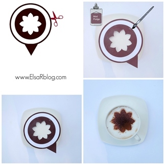 Cappuccino sjabloon (PRINTABLES)