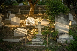De Engelse begraafplaats in Malaga