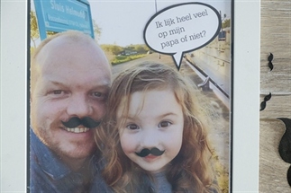 Diy, ik lijk heel veel op mijn papa of niet?