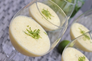 Frisse limoenmousse
