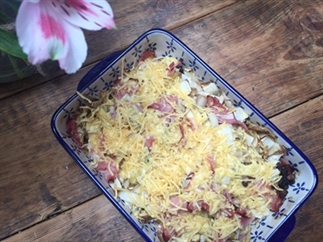 Gegratineerde witlof uit de oven