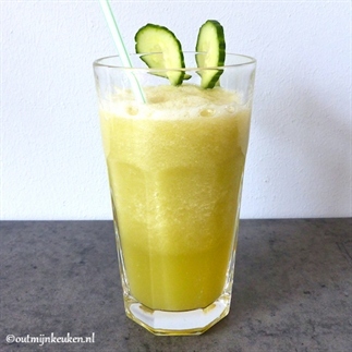 Groene Smoothie met komkommer en venkel