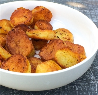 Heerlijke gebakken aardappeltjes