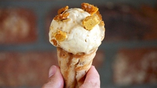 Homemade Honeycomb Roomijs (zonder ijsmachine!)