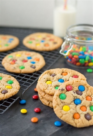 M&M koekjes