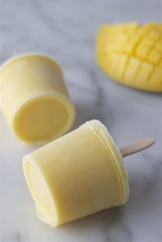 Mango Yoghurt ijsjes