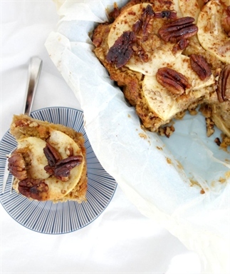 Pecan appelcake