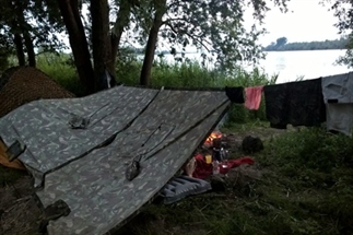 Per kano door de Biesbosch en overnachten!