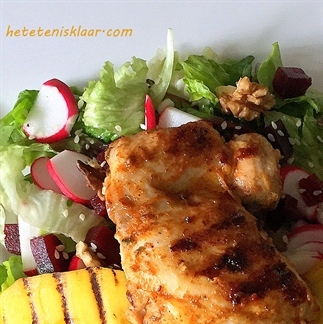 Vastendieet: Cajun Kipsalade