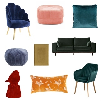 Velours voor in je interieur
