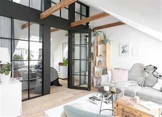 Binnenkijken: Loft met Scandinavisch interieur