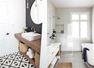 De 10 populairste badkamers van Pinterest