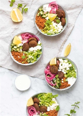 Falafel bowls