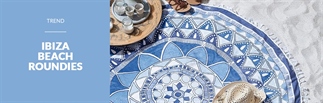 Ibiza trend: de roundie strand handdoek